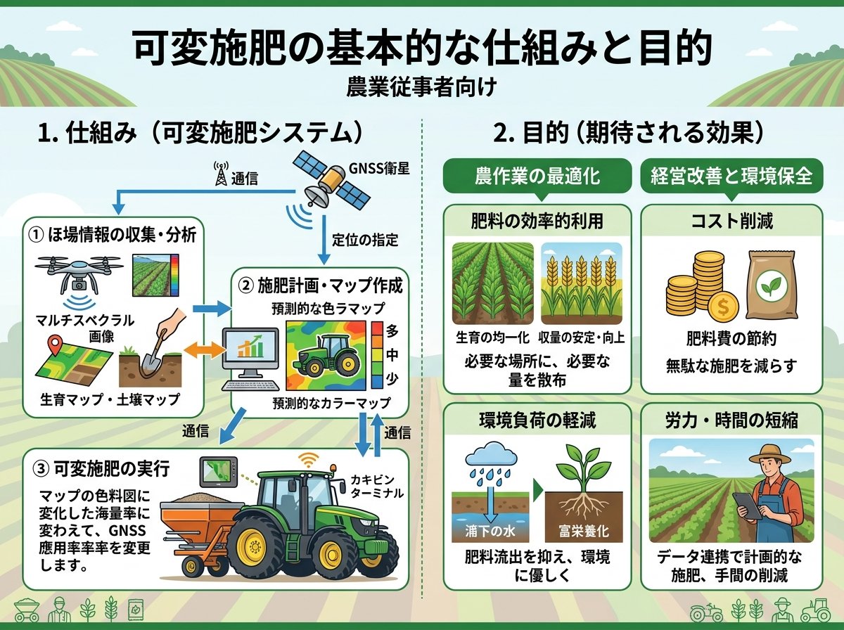 可変施肥の基本的な仕組みと目的