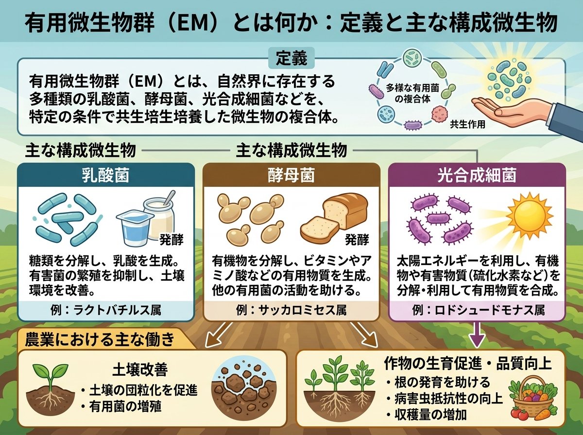 有用微生物群とは何か:定義と主な構成微生物